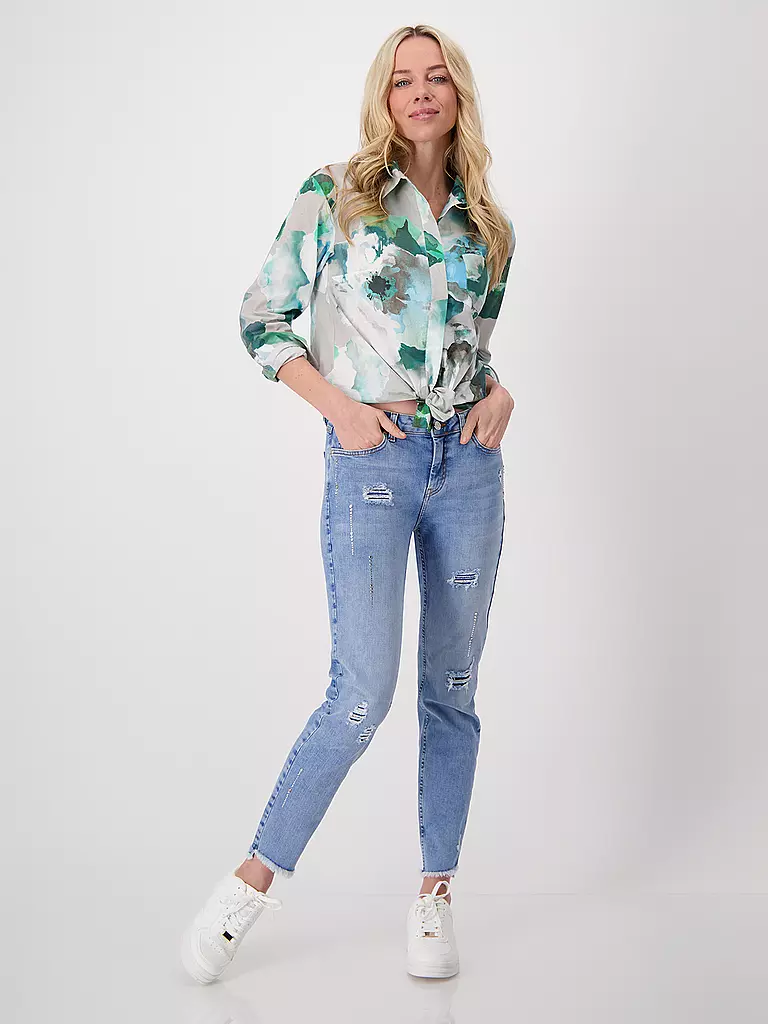 MONARI | Jeans Slim Fit  | Bleu