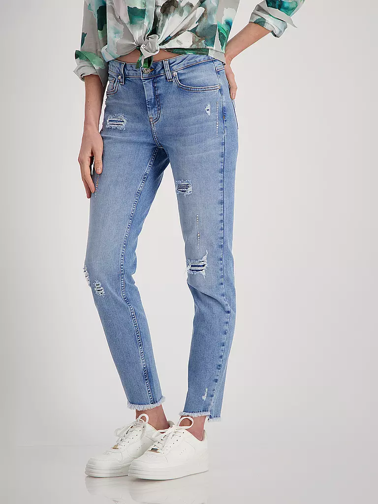 MONARI | Jeans Slim Fit  | Bleu