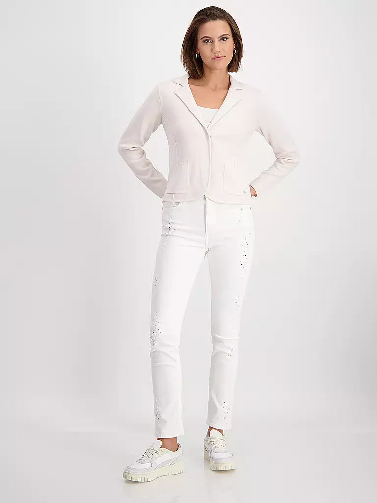 MONARI | Jerseyblazer | Crème