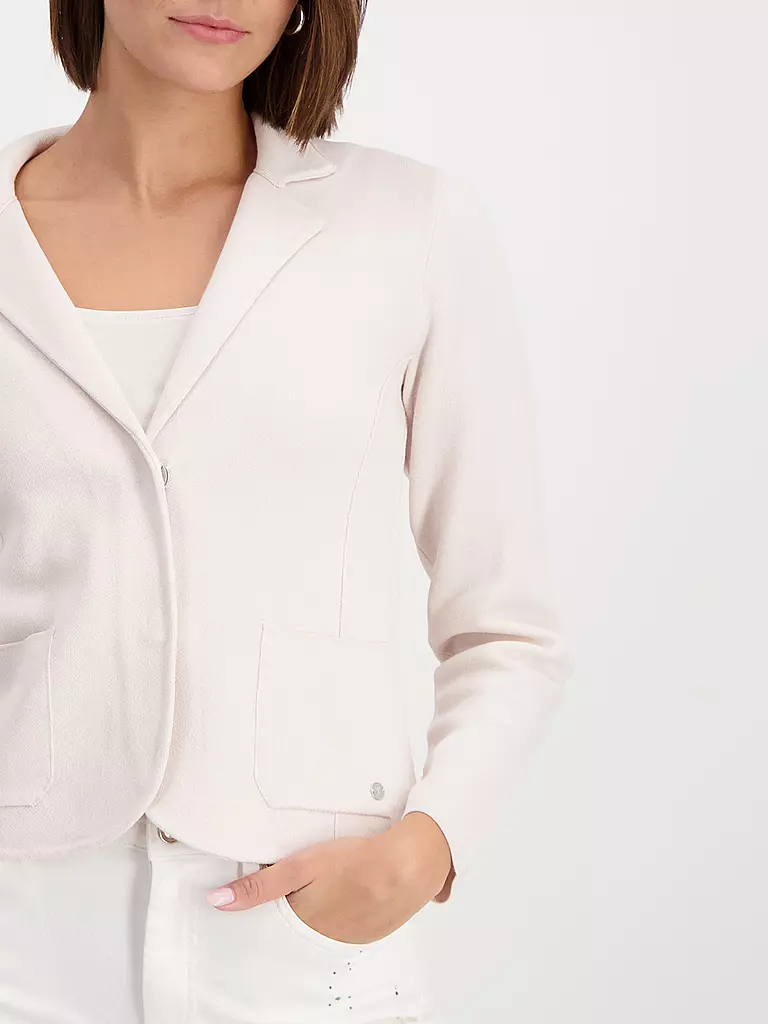 MONARI | Jerseyblazer | Crème