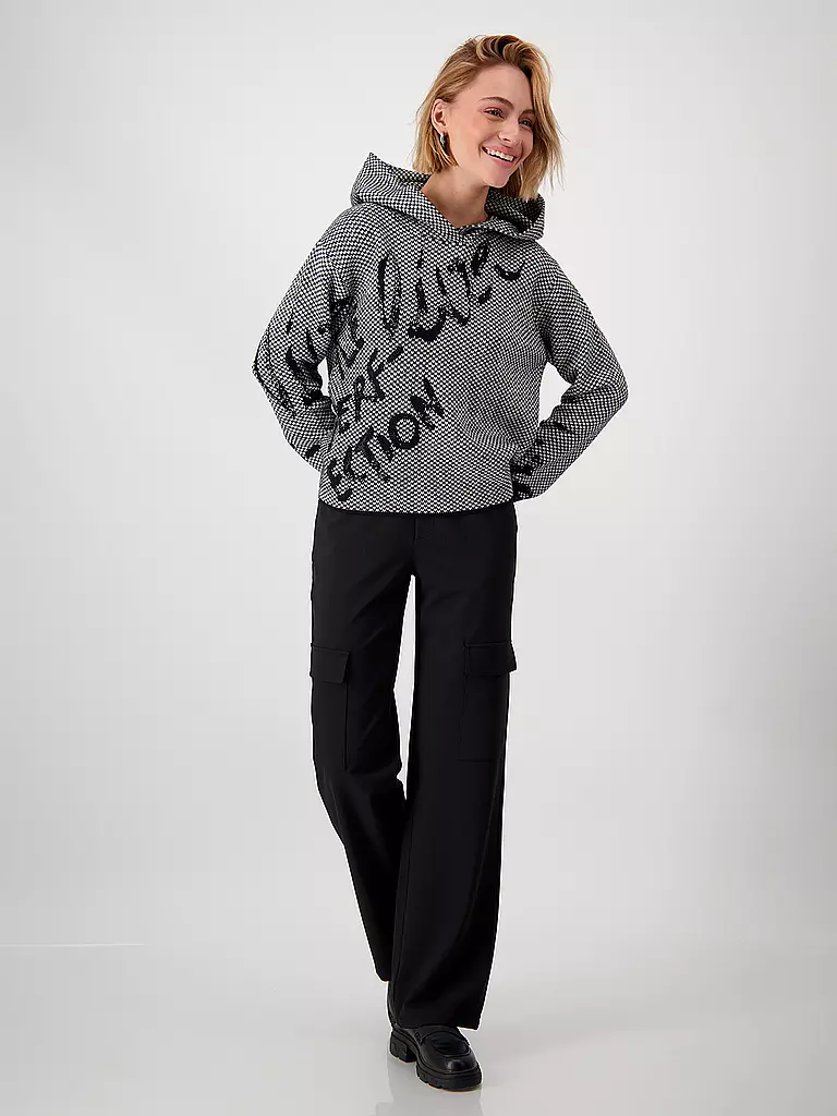 MONARI | Kapuzensweater - Hoodie | Noir