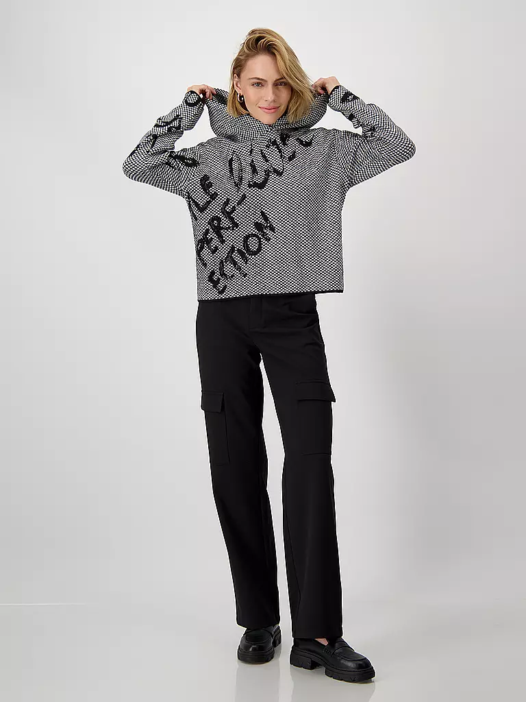 MONARI | Kapuzensweater - Hoodie | Noir