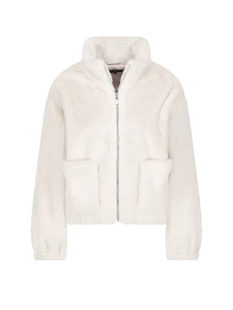 MONARI | Kunstfelljacke | Beige