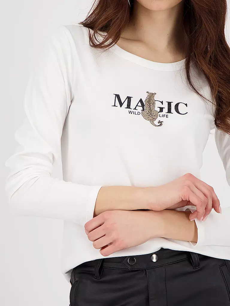 MONARI | Langarmshirt
Marque : MONARI
Couleur : crème
Catégories : Mode,Femme
Tags : Grandes tailles

Longueur des manches : Manches longues
Encolure : Col rond
Matière : Jersey,Coton
Motif : Wording
Coupe (vêtements d'extérieur) : Slim
Détails : Strass | 