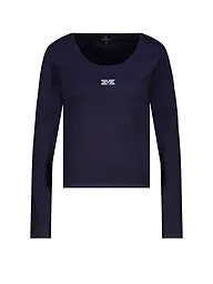 MONARI | Langarmshirt | Bleu foncé