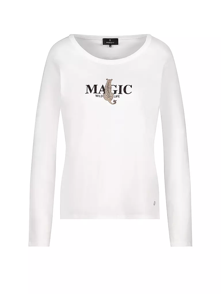 MONARI | Langarmshirt | Crème