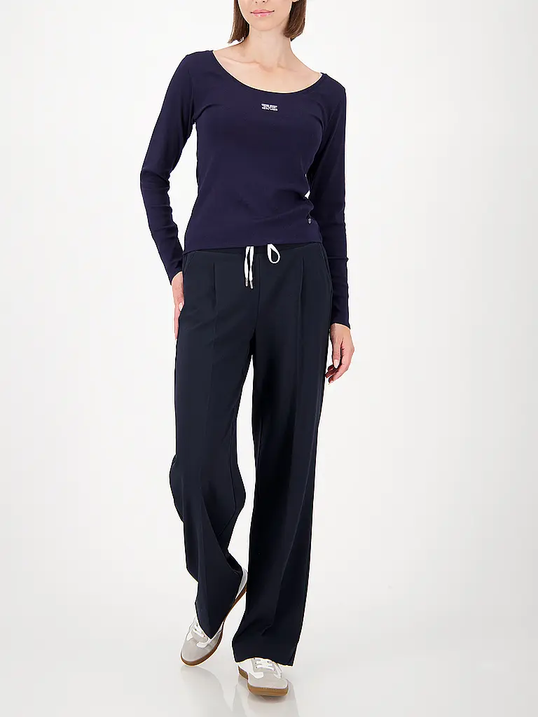 MONARI | Langarmshirt | dunkelblau