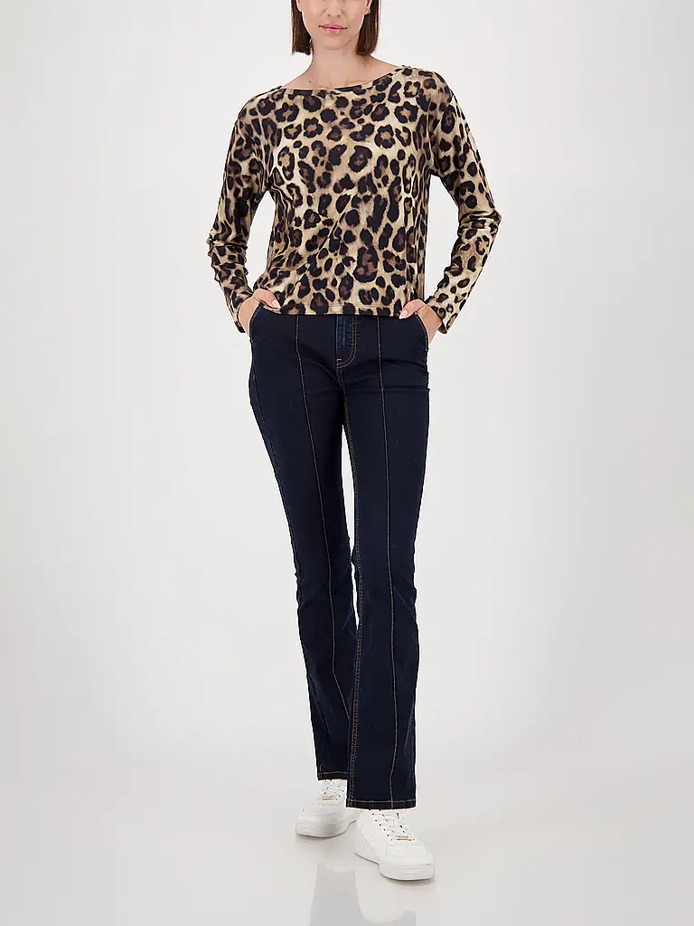 MONARI | Langarmshirt | camel