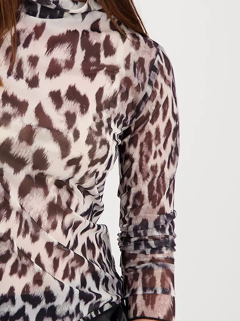 MONARI | Langarmshirt | Noir