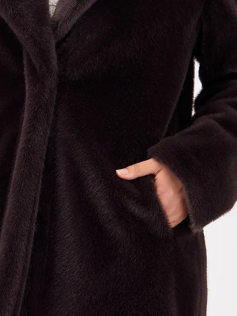 MONARI | Manteau aspect fourrure | 