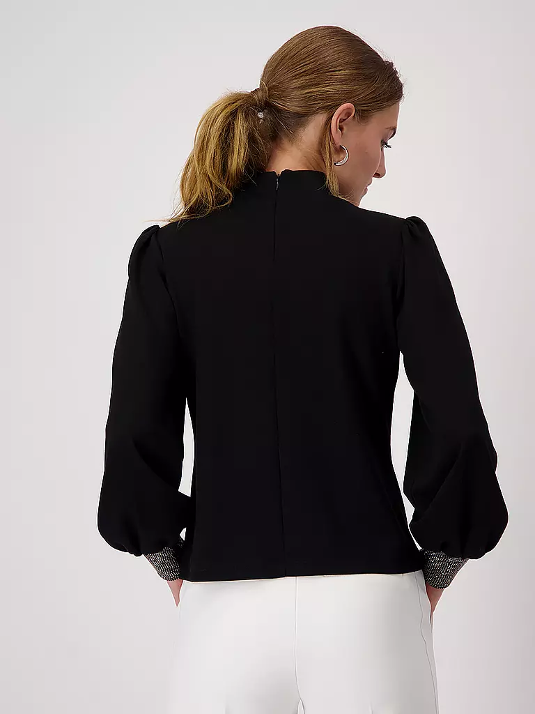 MONARI | Nom du produit: Blusenshirt | Noir