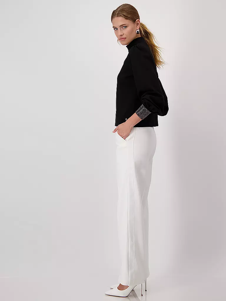 MONARI | Nom du produit: Blusenshirt | Noir