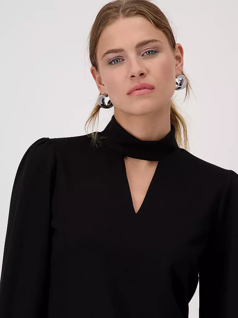 MONARI | Nom du produit: Blusenshirt | Noir