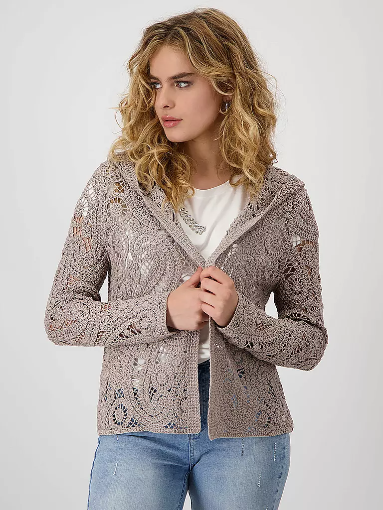 MONARI | Nom du produit: Gilet en tricot | Beige