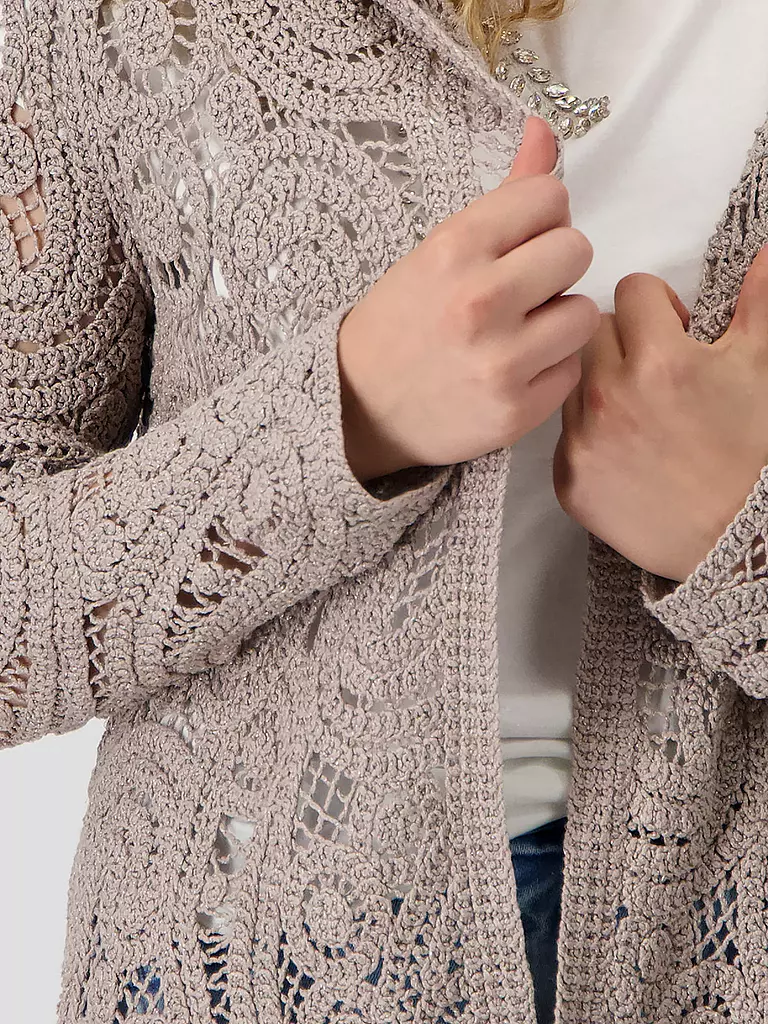 MONARI | Nom du produit: Gilet en tricot | Beige