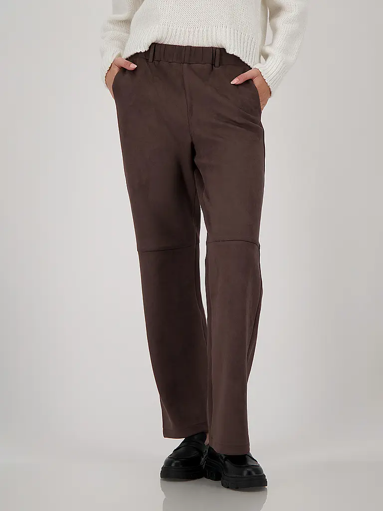 MONARI | Nom du produit: Pantalon business
Marque: MONARI
Couleur: marron
Catégories: Mode,Femme

Matière: Polyester / Polyamide,Stretch | Marron