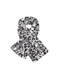 MONARI | Nom du produit : Écharpe aspect fourrure | Gris clair