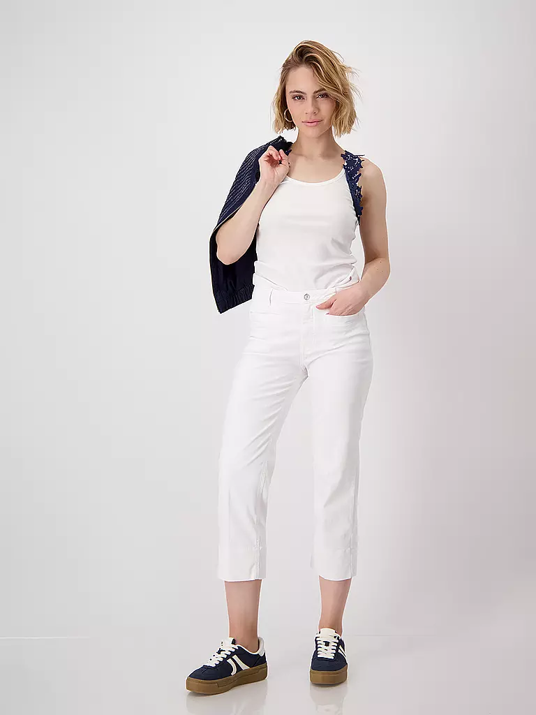 MONARI | Pantalon 7/8 | creme