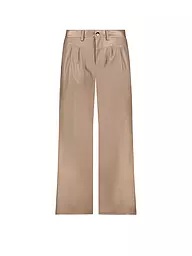 MONARI | Pantalon aspect cuir | Camel