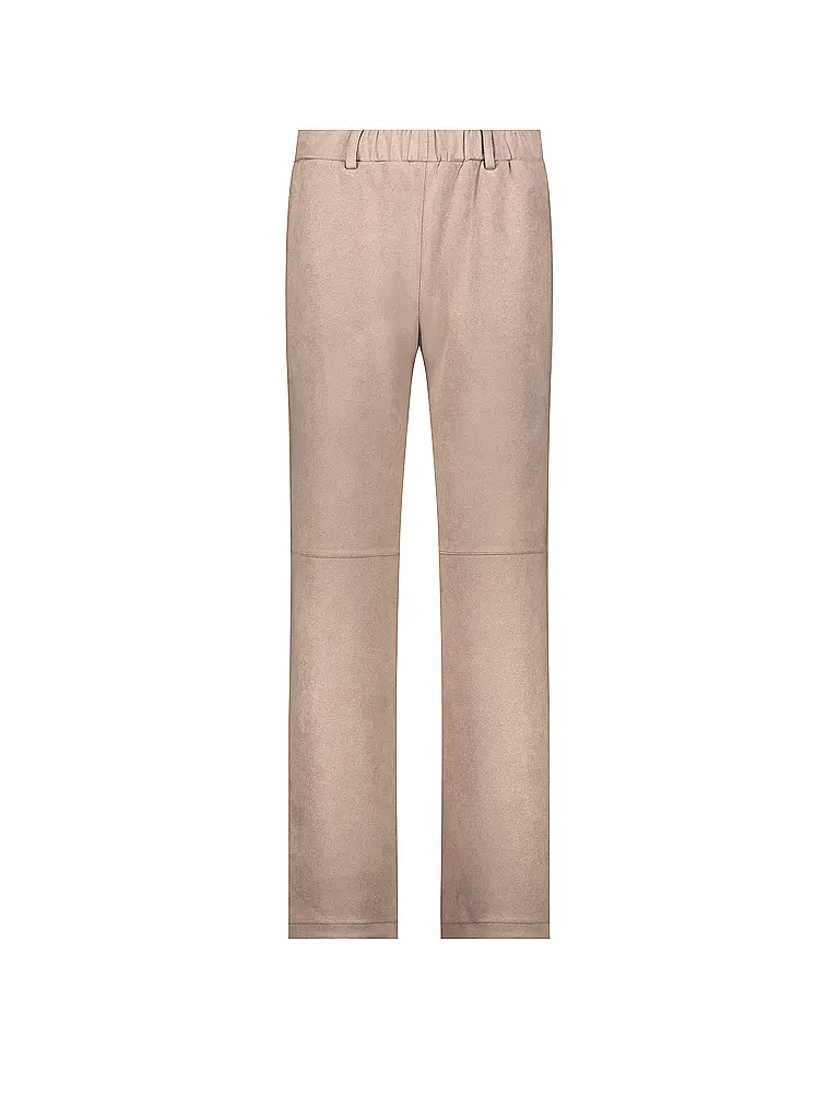MONARI | Pantalon aspect cuir | Camel
