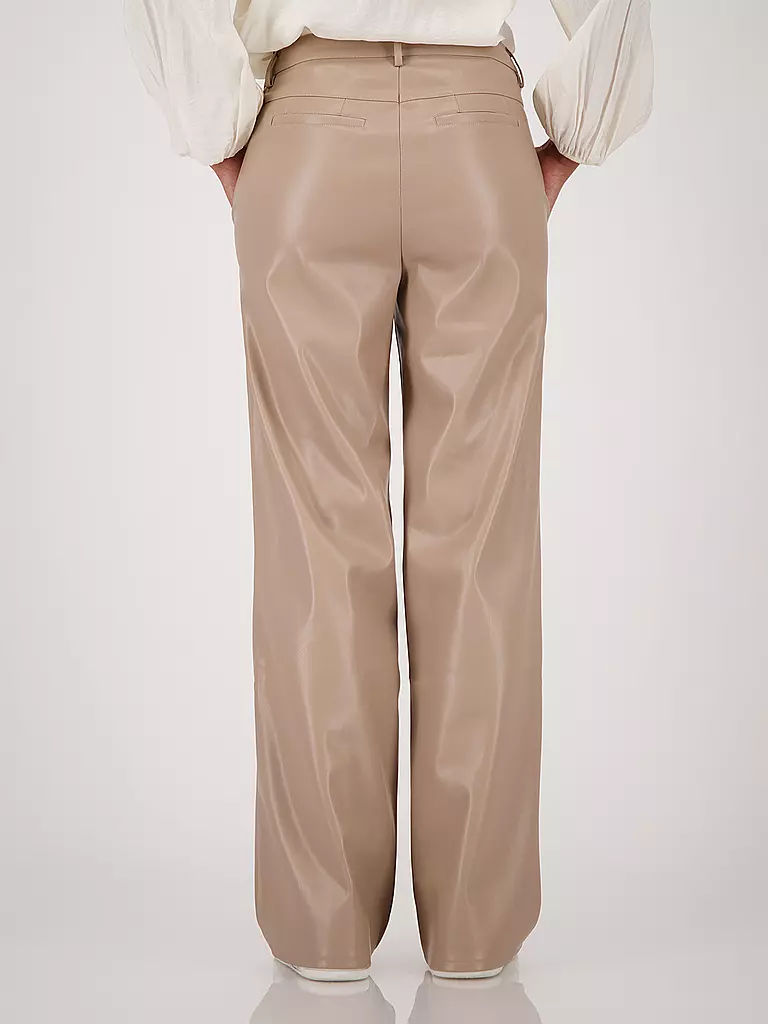 MONARI | Pantalon aspect cuir | 