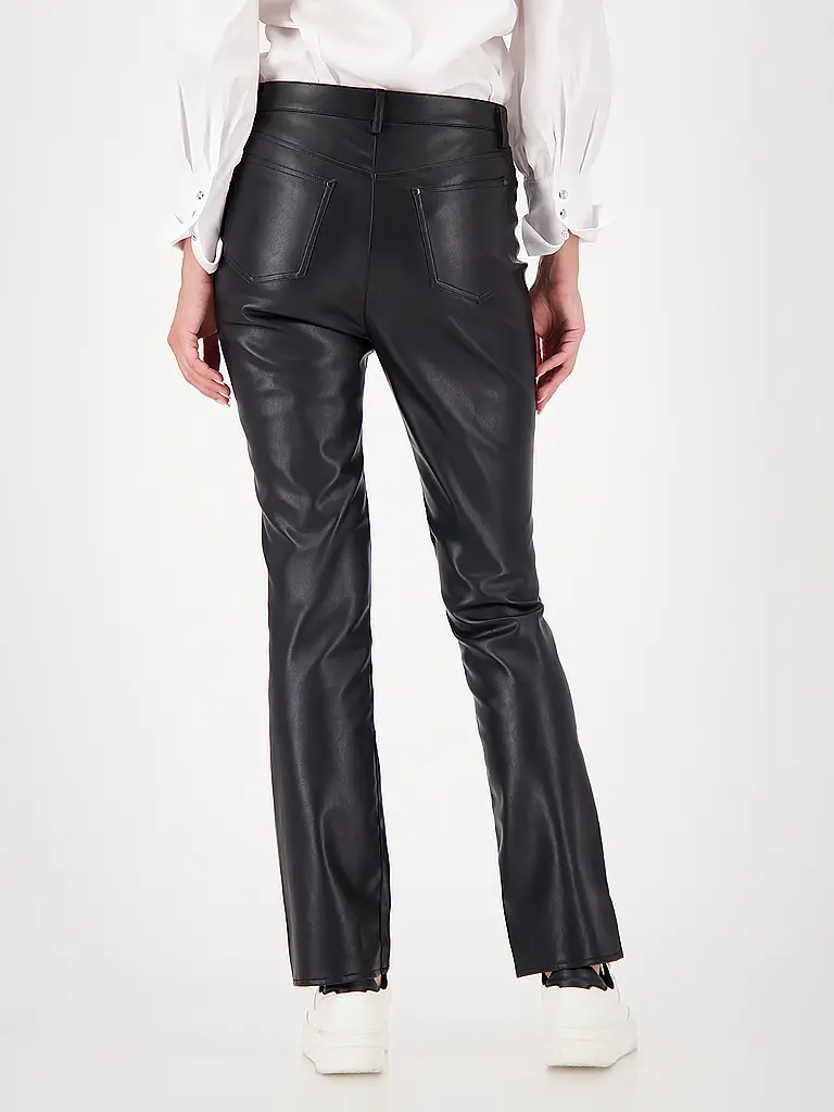 MONARI | Pantalon aspect cuir | 