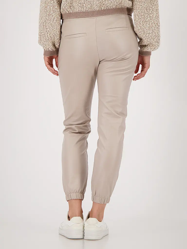 MONARI | Pantalon aspect cuir | 