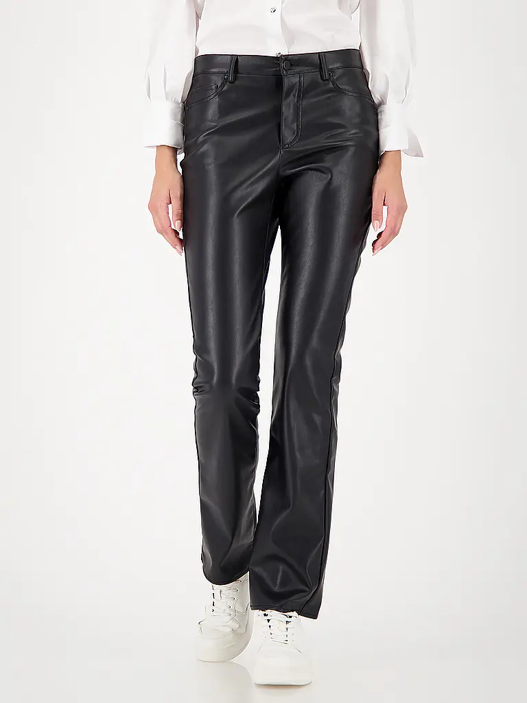 MONARI | Pantalon aspect cuir | 
