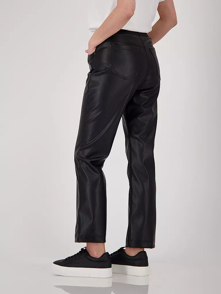 MONARI | Pantalon aspect cuir | 