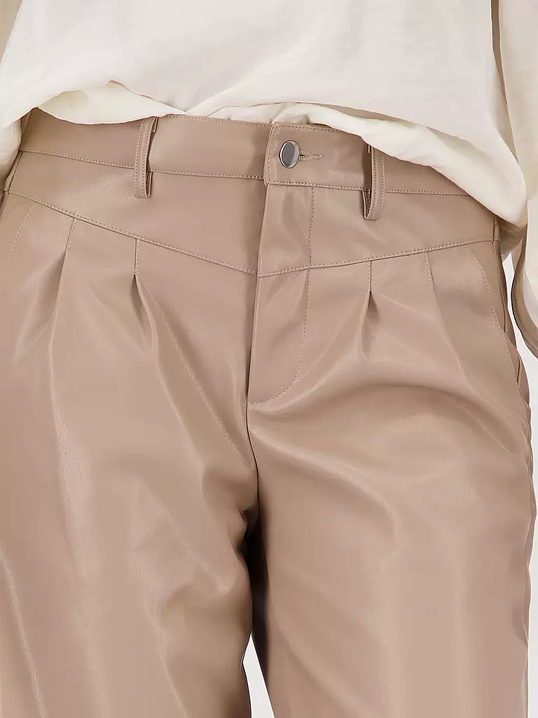 MONARI | Pantalon aspect cuir | 
