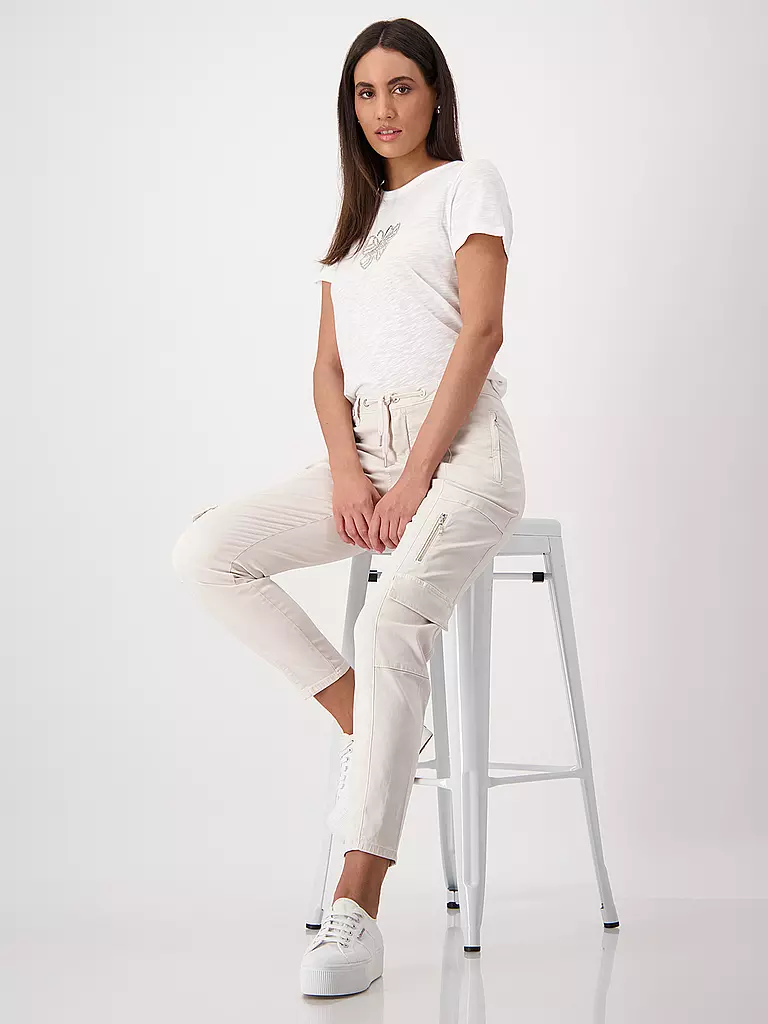 MONARI | Pantalon cargo | beige