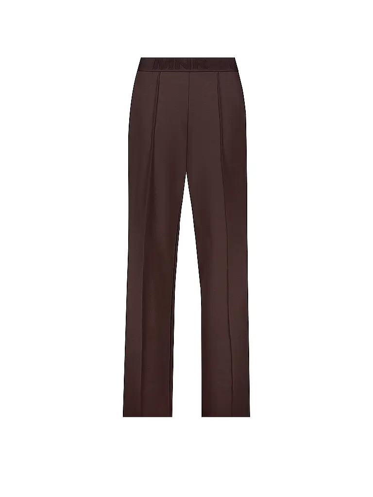 MONARI | Pantalon coupe évasée | Marron