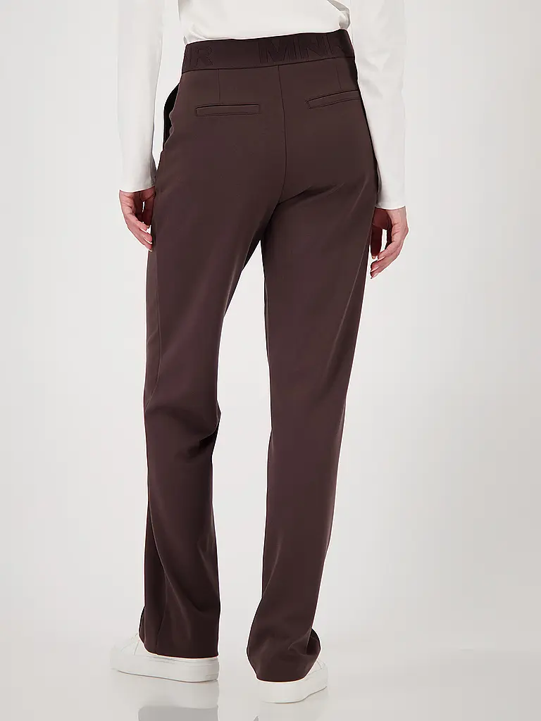 MONARI | Pantalon coupe évasée | Marron