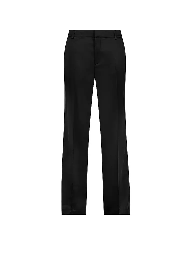MONARI | Pantalon de tailleur coupe ample | Noir
