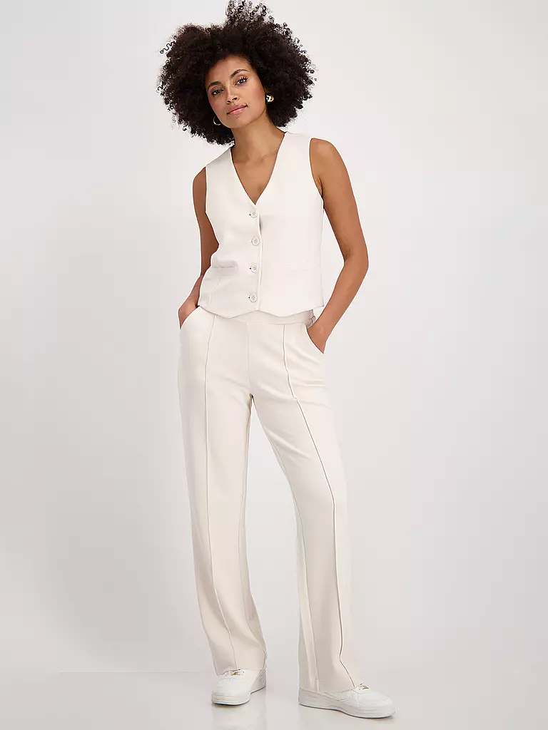 MONARI | Pantalon Jogging Fit | creme