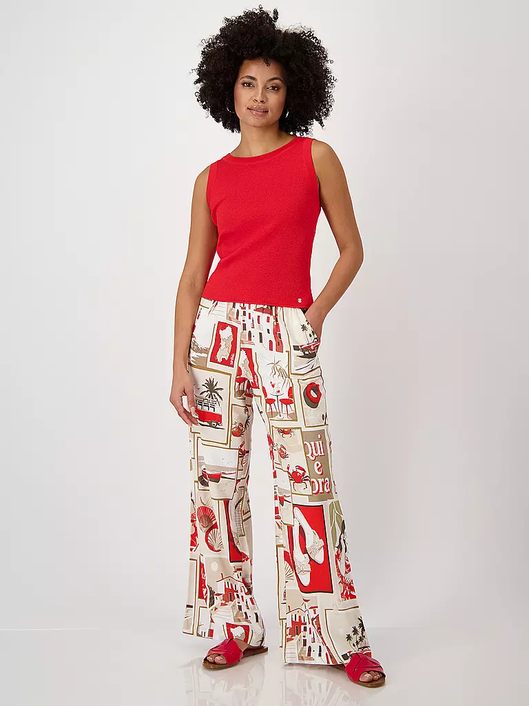 MONARI | Pantalon Marlene SARDINIEN | Beige