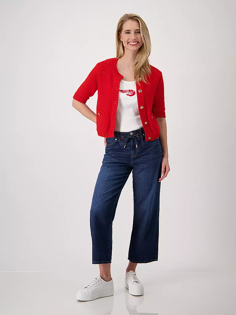 MONARI | Petite veste SARDINIEN | Rouge