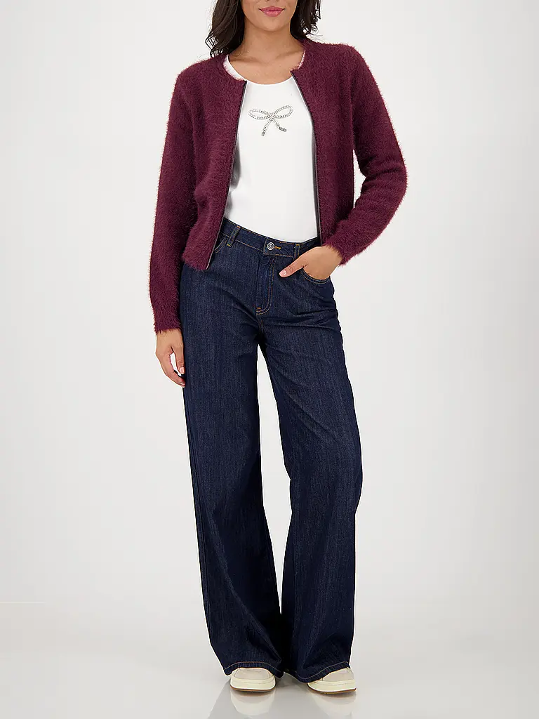 MONARI | Petite veste | Rouge foncé