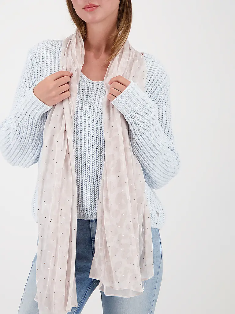 MONARI | Produktname: Schal
Marke: MONARI
Farbe: beige
Kategorien: Mode,Damen

Material: Viskose
Musterung: Animal
Stil: Glamour
Details: Strass | 