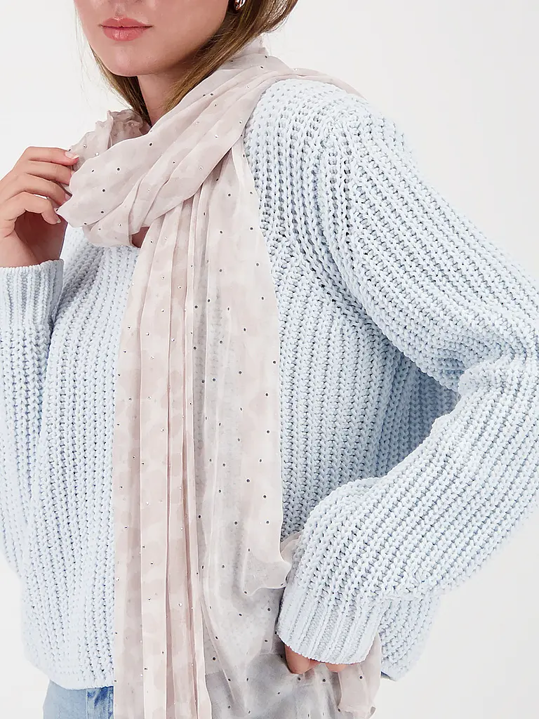 MONARI | Produktname: Schal
Marke: MONARI
Farbe: beige
Kategorien: Mode,Damen

Material: Viskose
Musterung: Animal
Stil: Glamour
Details: Strass | 