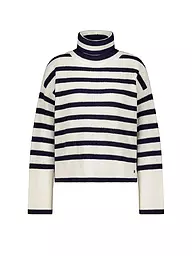 MONARI | Pull à col roulé | Crème