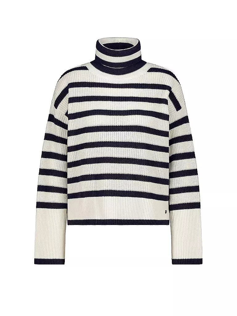 MONARI | Pull à col roulé | Crème