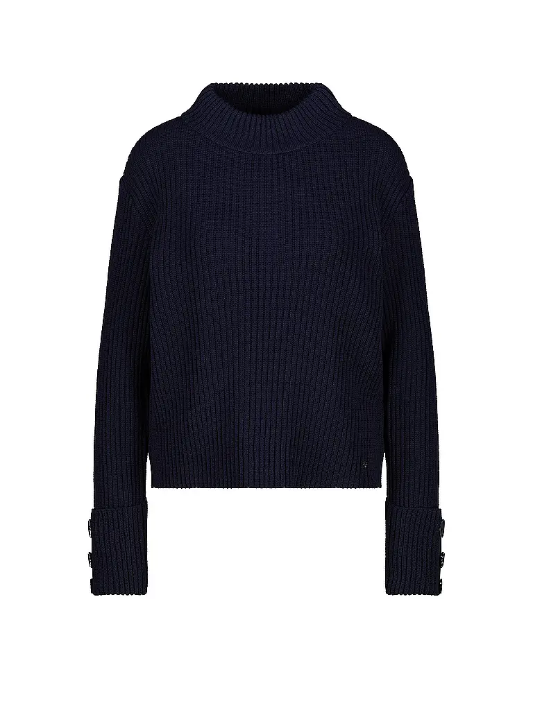MONARI | Pull à col roulé | Bleu foncé