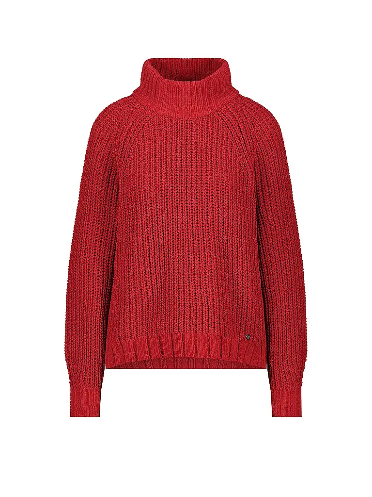 MONARI | Pull à col roulé | Rouge