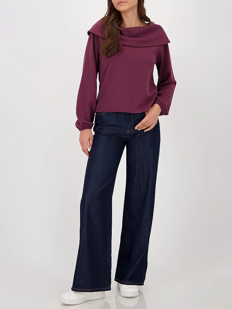 MONARI | Pull | Rouge foncé