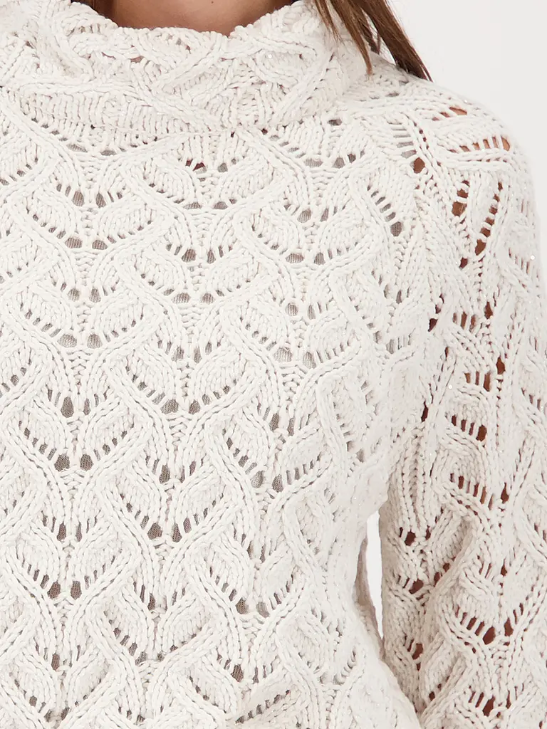 MONARI | Pull | Crème