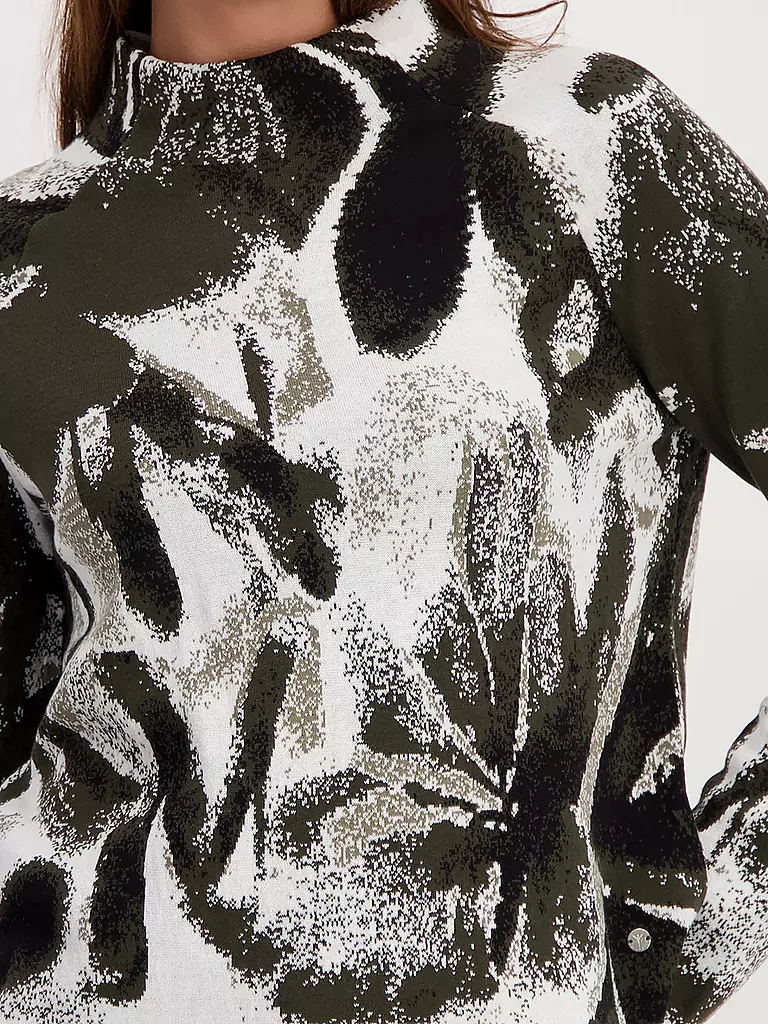 MONARI | Pull-over

Nom du produit : Pull-over
Marque : MONARI
Couleur : vert
Catégories : Mode, Femme
Mots-clés : Grandes tailles

Longueur des manches : Manches longues
Matière : Coton
Forme du col : Col montant
Motif : Imprimé
Coupe (vêtements d | 