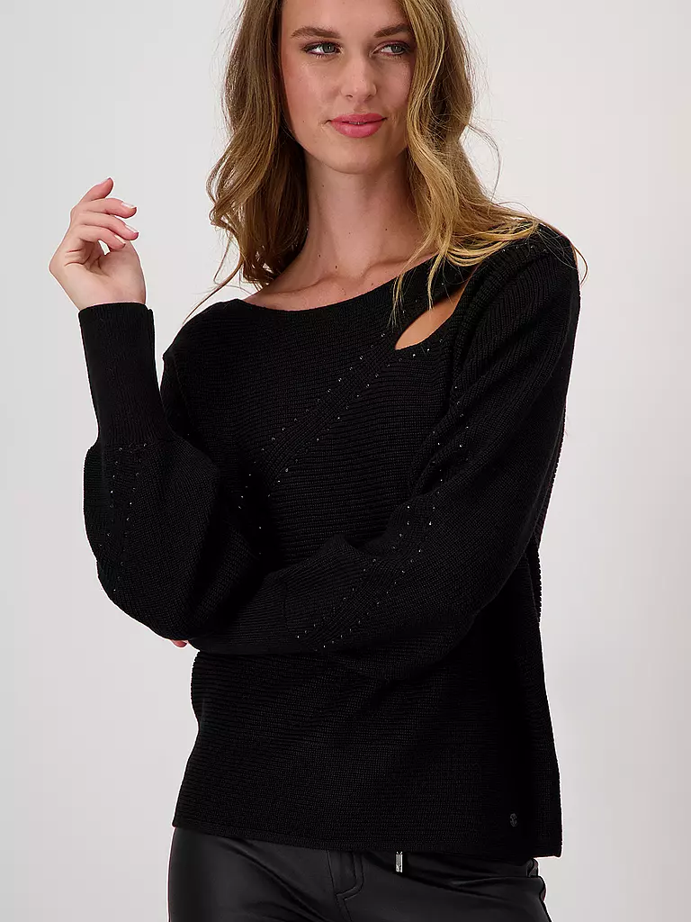 MONARI | Pullover  | Noir