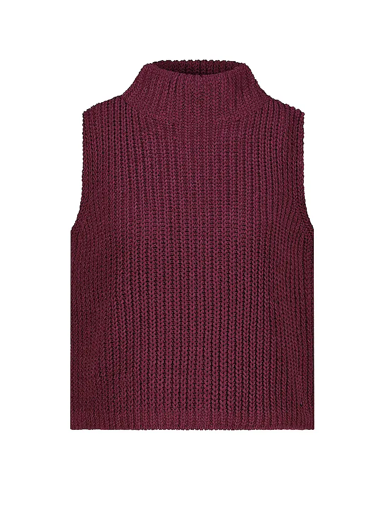 MONARI | Pullunder | Rouge foncé