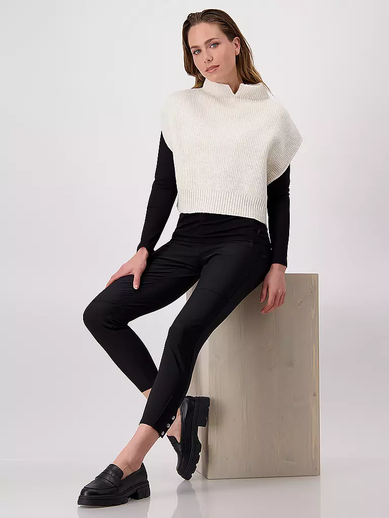 MONARI | Pullunder | Crème